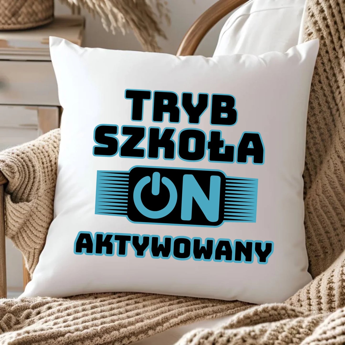 Poduszka dla ucznia – prezent na rozpoczęcie szkoły powrót do szkoły przedszkola