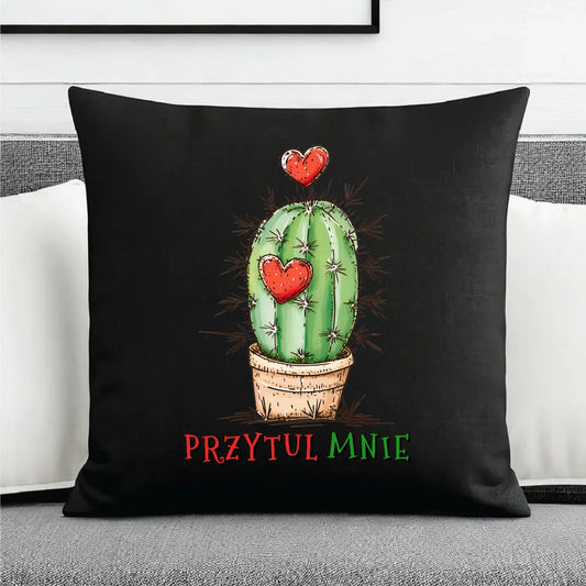 Przytul mnie | Poduszka dekoracyjna W49 - StoryCups.pl