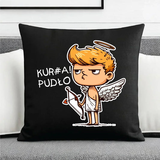 Kur#a pudło | Poduszka dekoracyjna W56 - StoryCups.pl