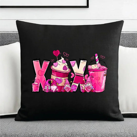 XOXO | Poduszka dekoracyjna W50 - StoryCups.pl