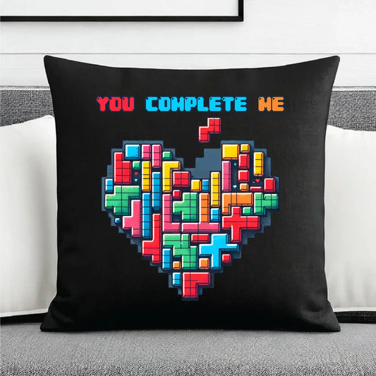 You complete me | Poduszka dekoracyjna W44 - StoryCups.pl