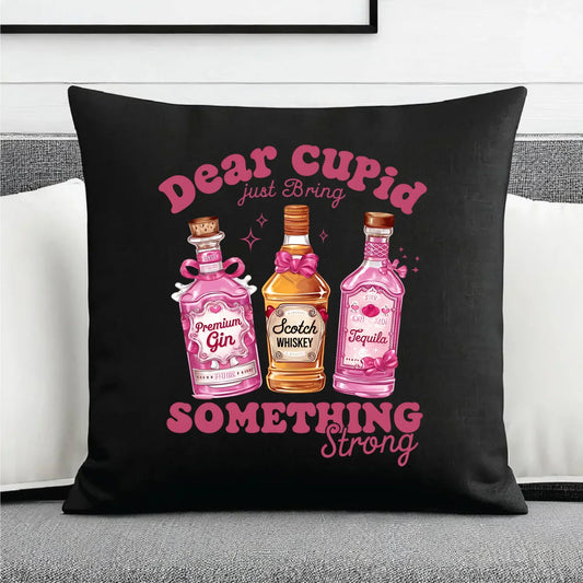 Przynieś coś mocniejszego | Poduszka dekoracyjna W42 - StoryCups.pl