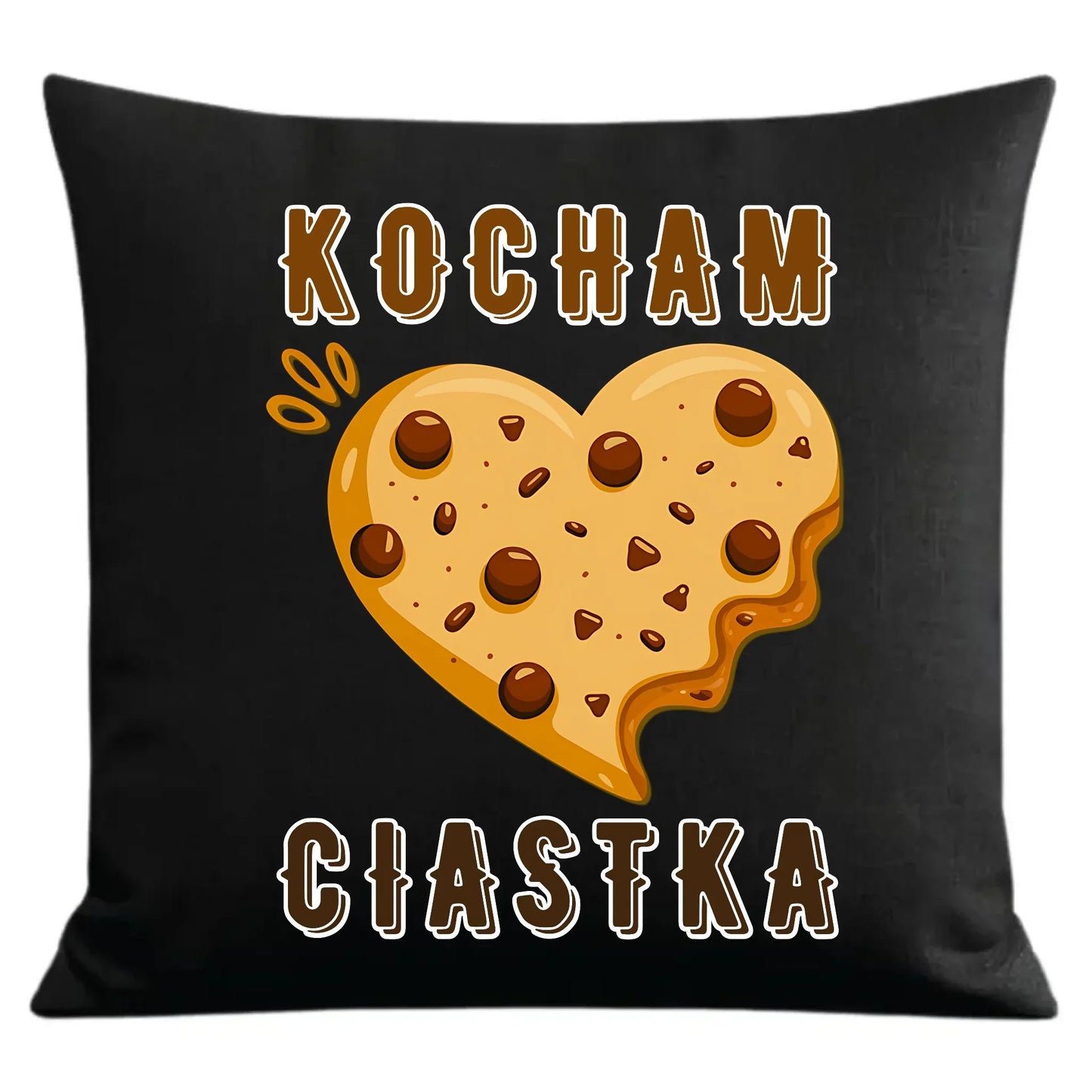 Kocham ciastka | Poduszka dekoracyjna W53 - StoryCups.pl
