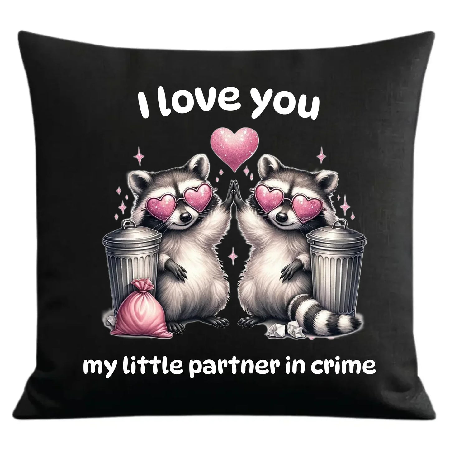 My little partner in crime | Poduszka dekoracyjna W27 - StoryCups.pl