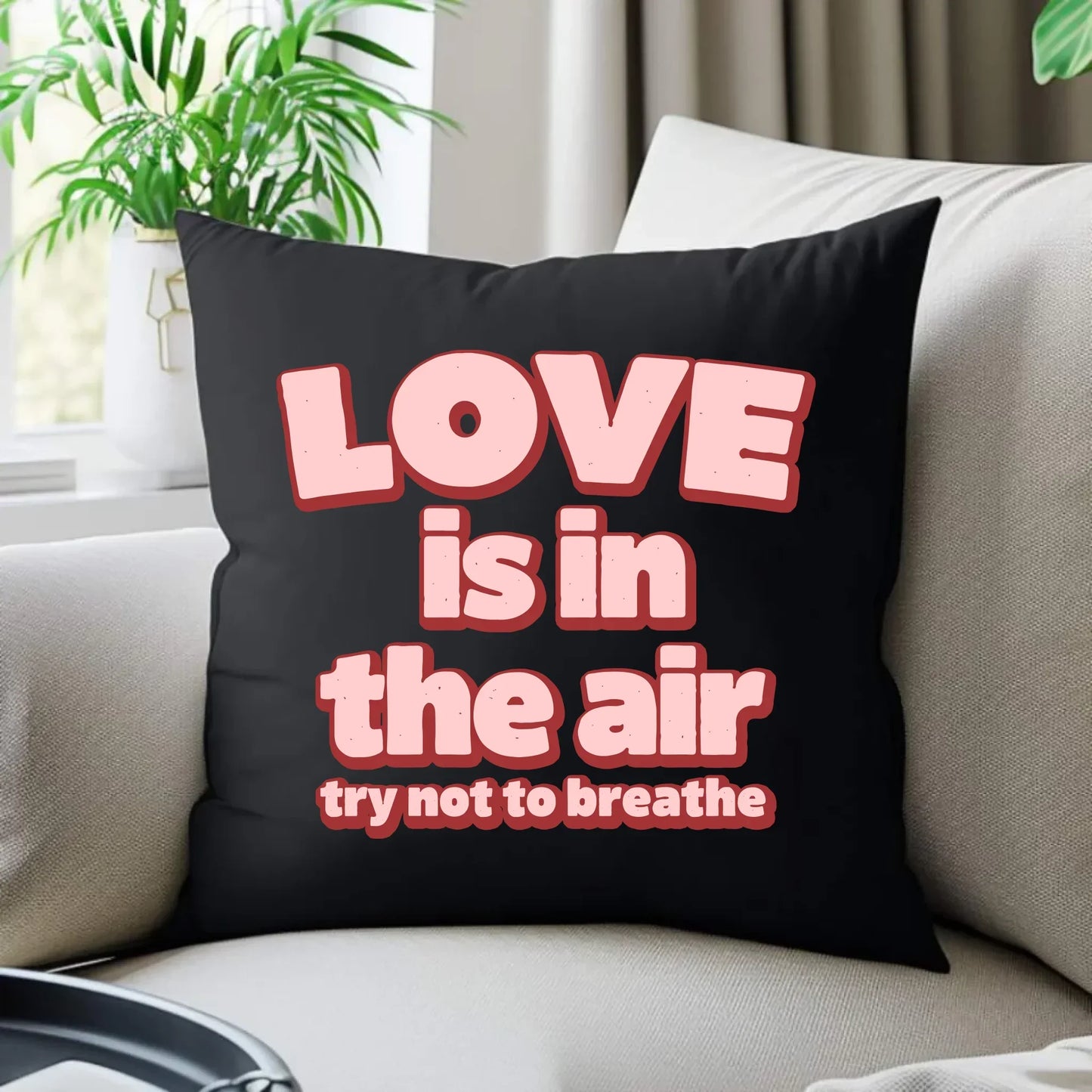 Love is in the air | Poduszka dekoracyjna W43 - StoryCups.pl