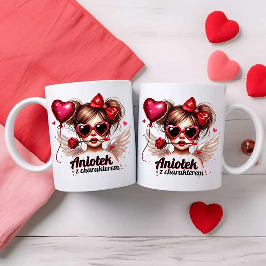 Aniołek z charakterem | Kubek W58 - StoryCups.pl
