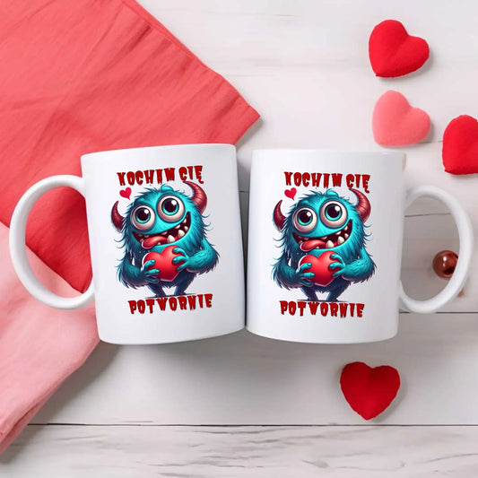 Kocham Cię potwornie | Kubek W45 - StoryCups.pl