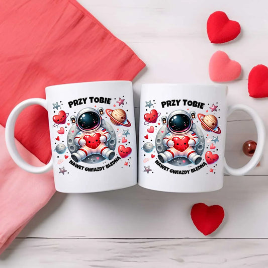 Przy Tobie nawet gwiazdy bledną | Kubek W57 - StoryCups.pl