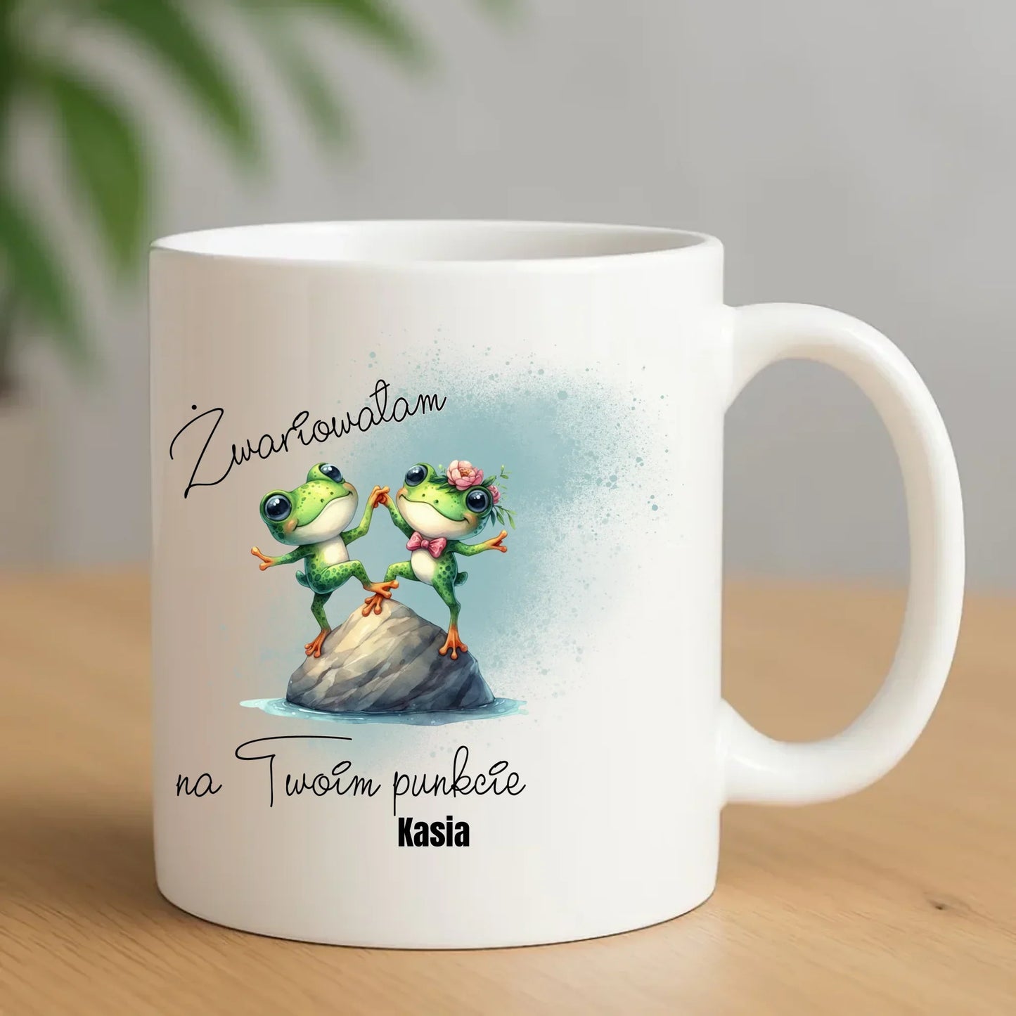 Żwariowałam na Twoim punkcie | Kubek dla niego DCH12 - StoryCups.pl