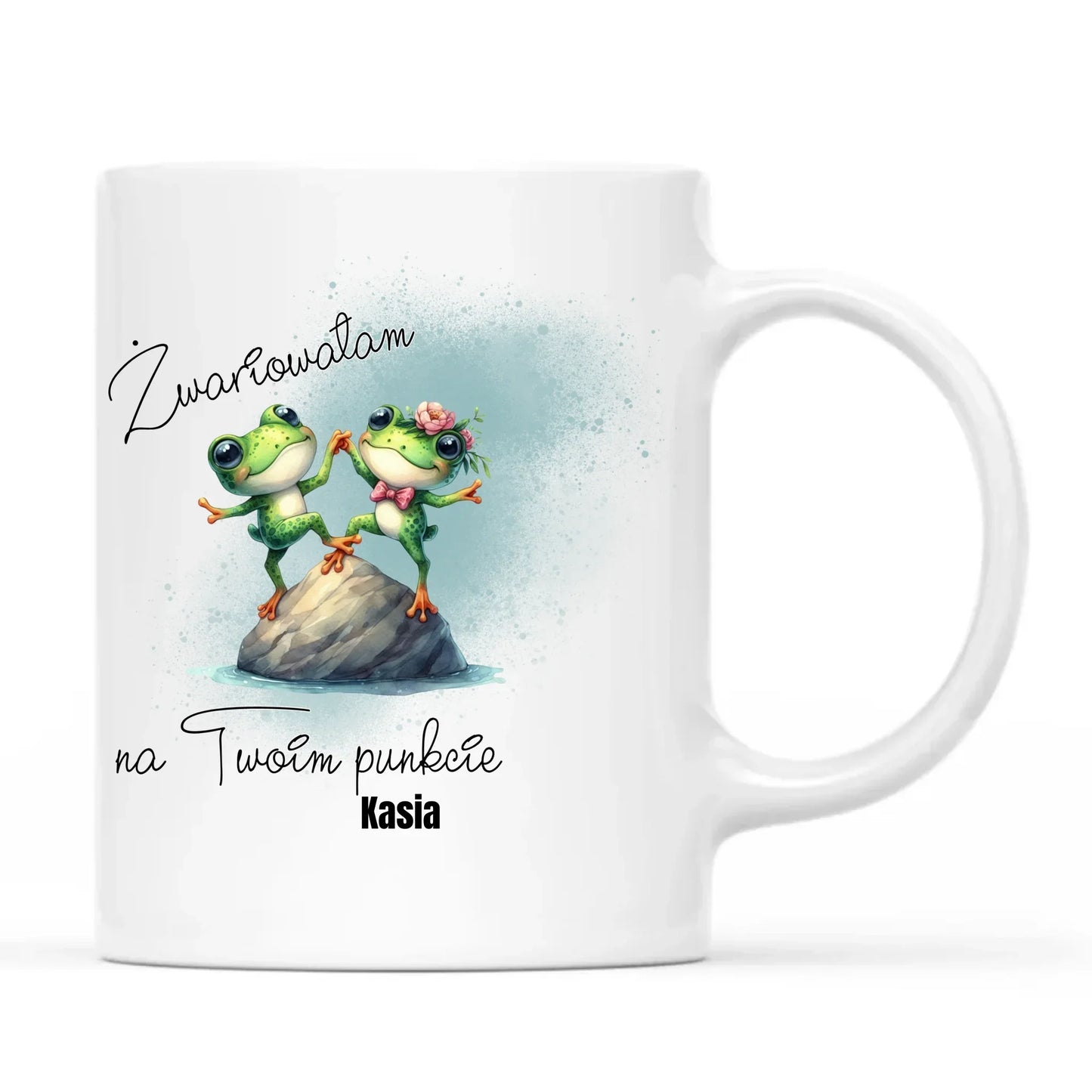 Żwariowałam na Twoim punkcie | Kubek dla niego DCH12 - StoryCups.pl