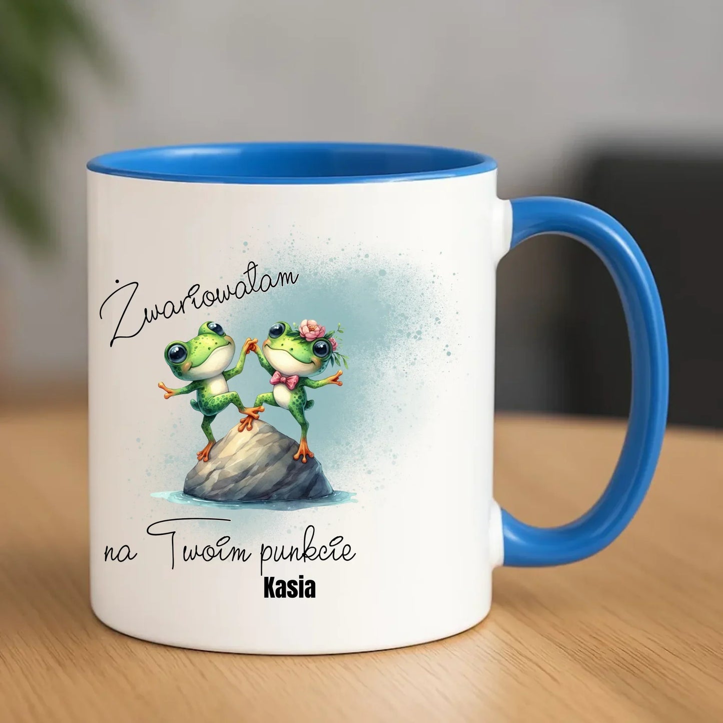 Żwariowałam na Twoim punkcie | Kubek dla niego DCH12 - StoryCups.pl