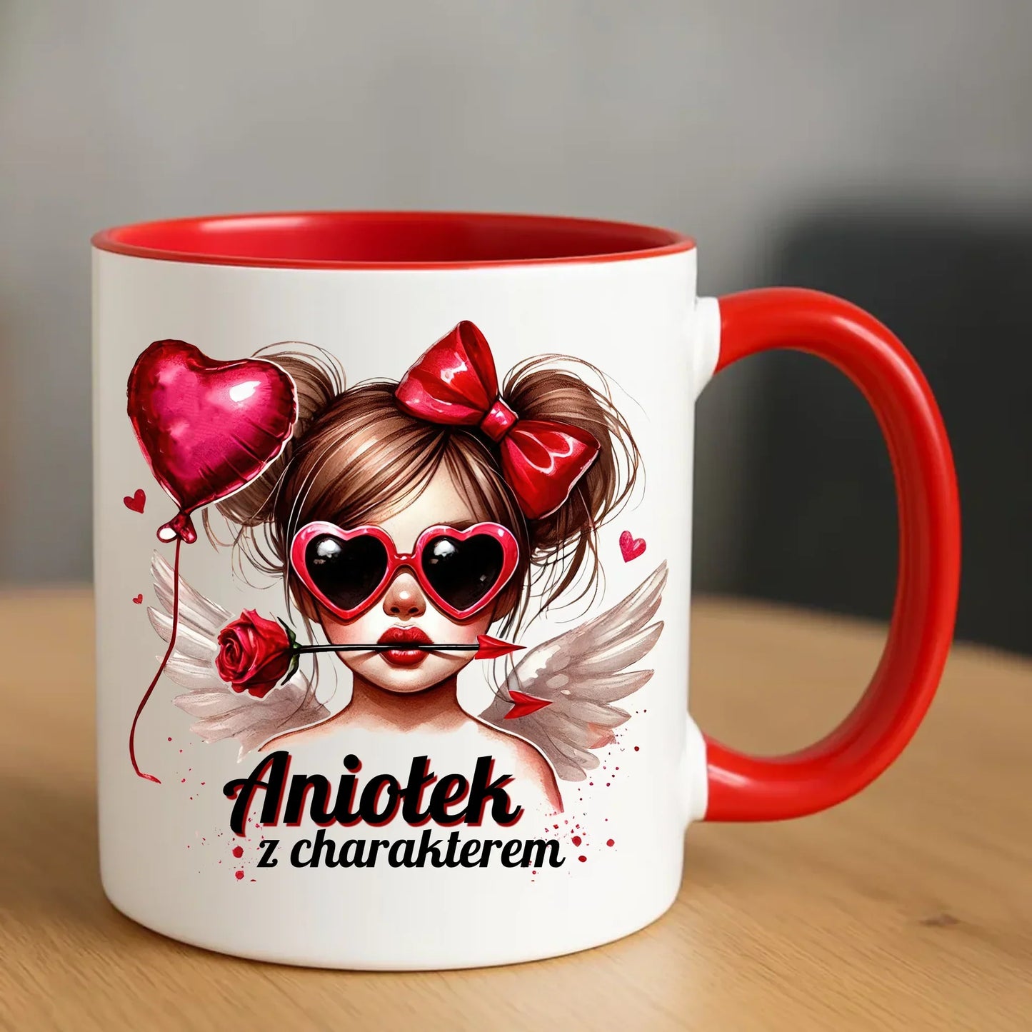 Aniołek z charakterem | Kubek W58 - StoryCups.pl