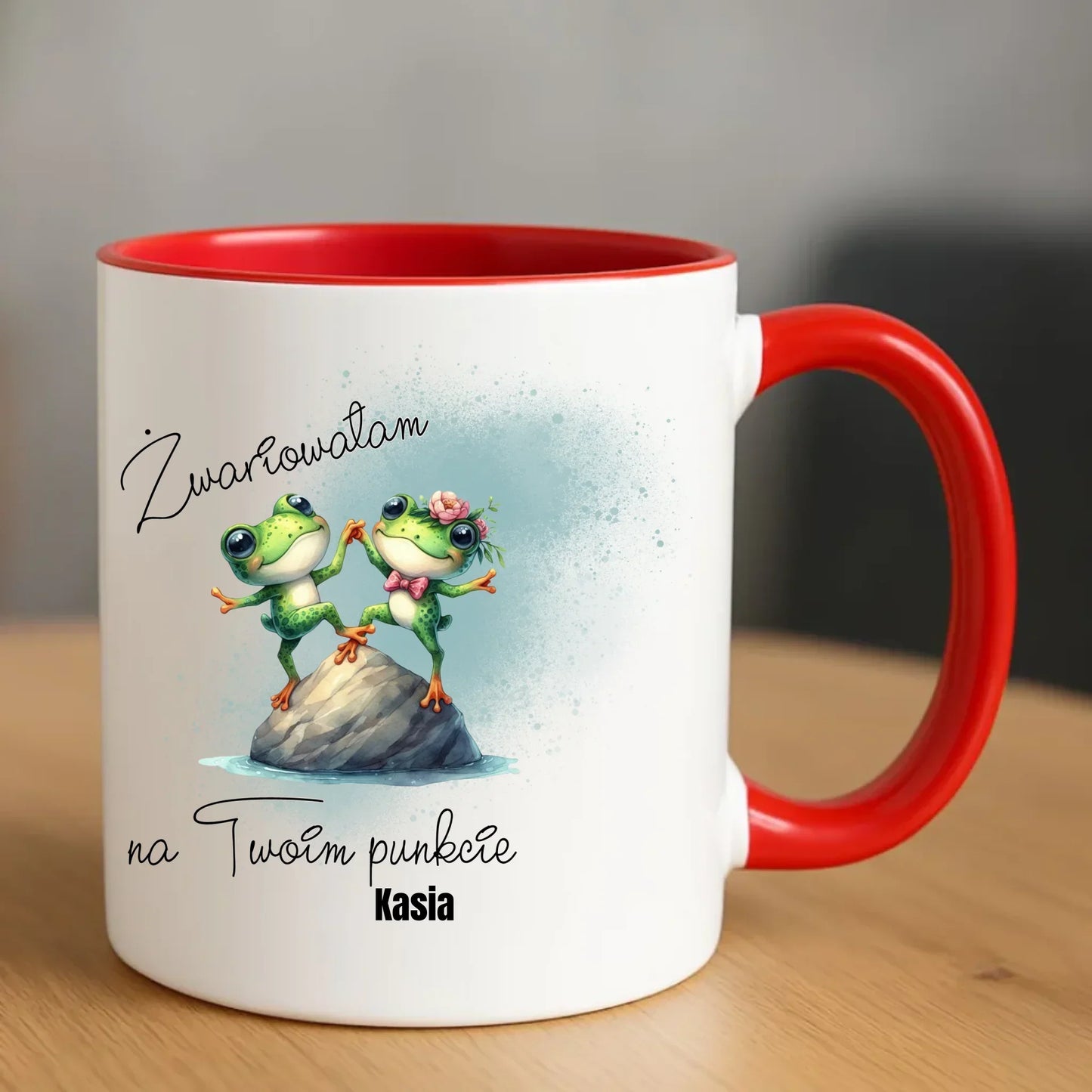 Żwariowałam na Twoim punkcie | Kubek dla niego DCH12 - StoryCups.pl