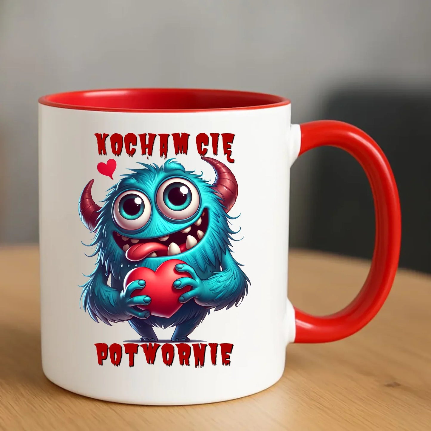 Kocham Cię potwornie | Kubek W45 - StoryCups.pl