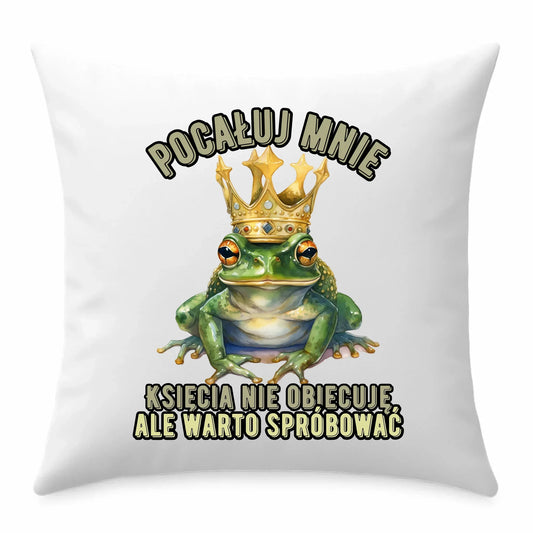 Księcia nie obiecuję | Poduszka W55 - StoryCups.pl