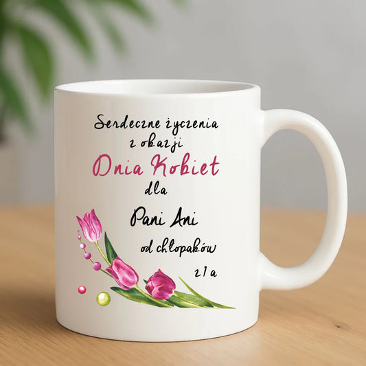 Kubek | Prezent na Dzień Kobiet - personalizowany DK01 - StoryCups.pl