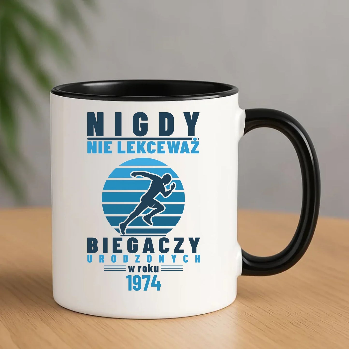 Kubek dla biegacza | Nigdy nie lekceważ - personalizowany HZ03