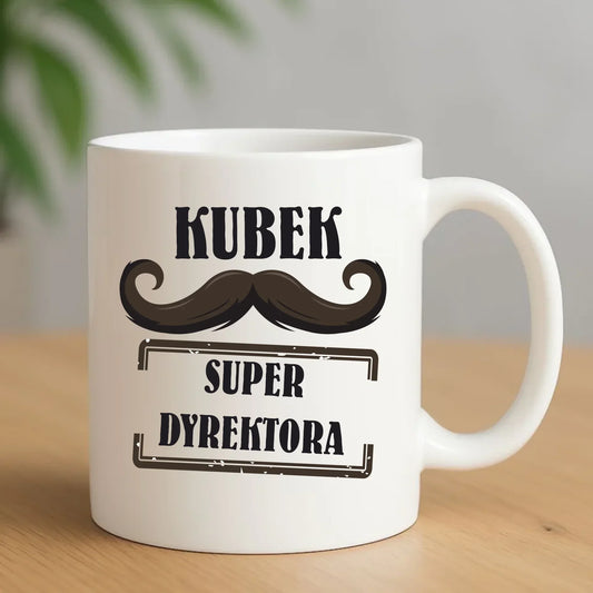 Kubek - Super Dyrektor - prezent dla dyrektora szkoły N60 - StoryCups.pl