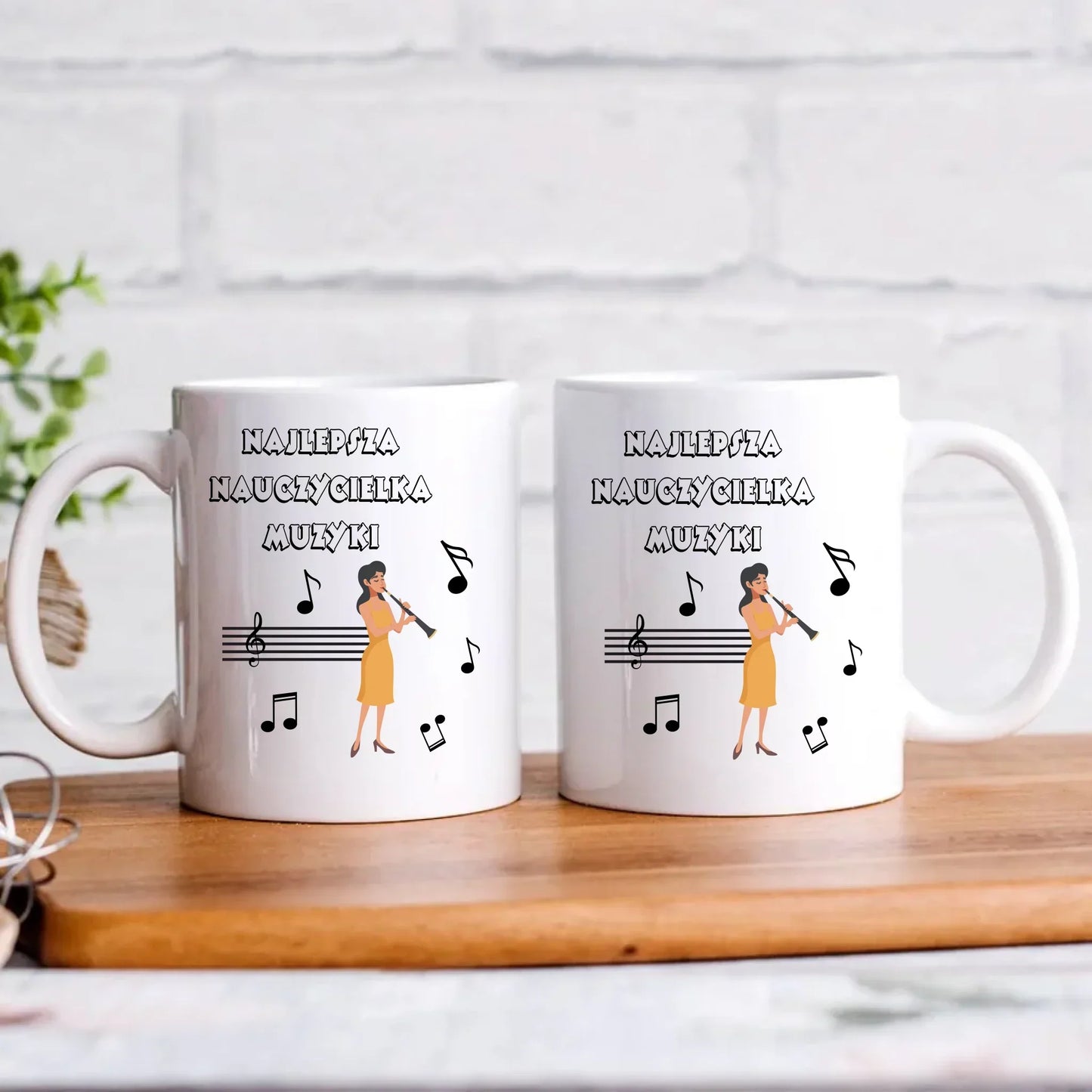 Kubek - Prezent dla nauczycielki muzyki N65 - StoryCups.pl