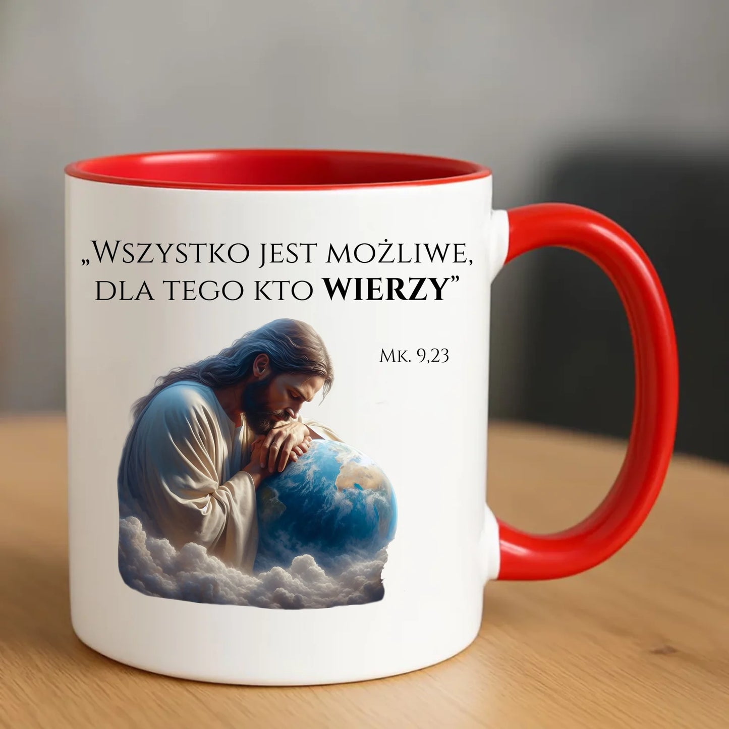 Kubek chrześcijański - Wszystko jest możliwe dla tego kto wierzy DU05