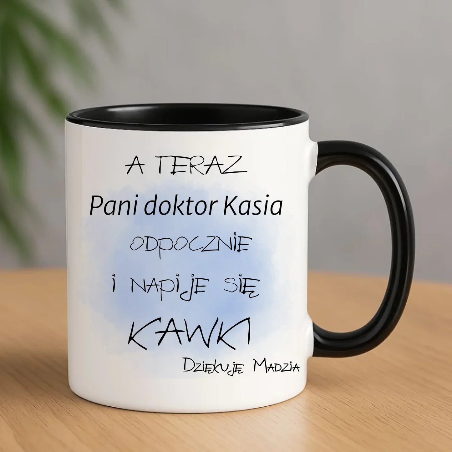 Kubek dla doktora - Prezent na podziękowanie - personalizowany L01