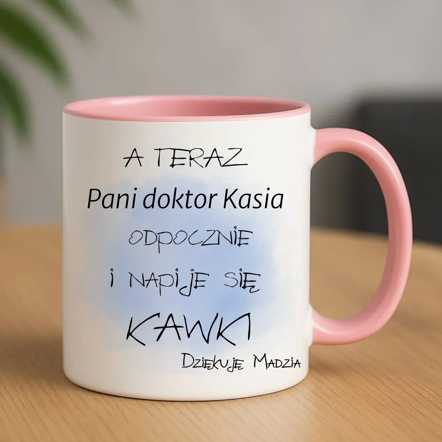 Kubek dla doktora - Prezent na podziękowanie - personalizowany L01