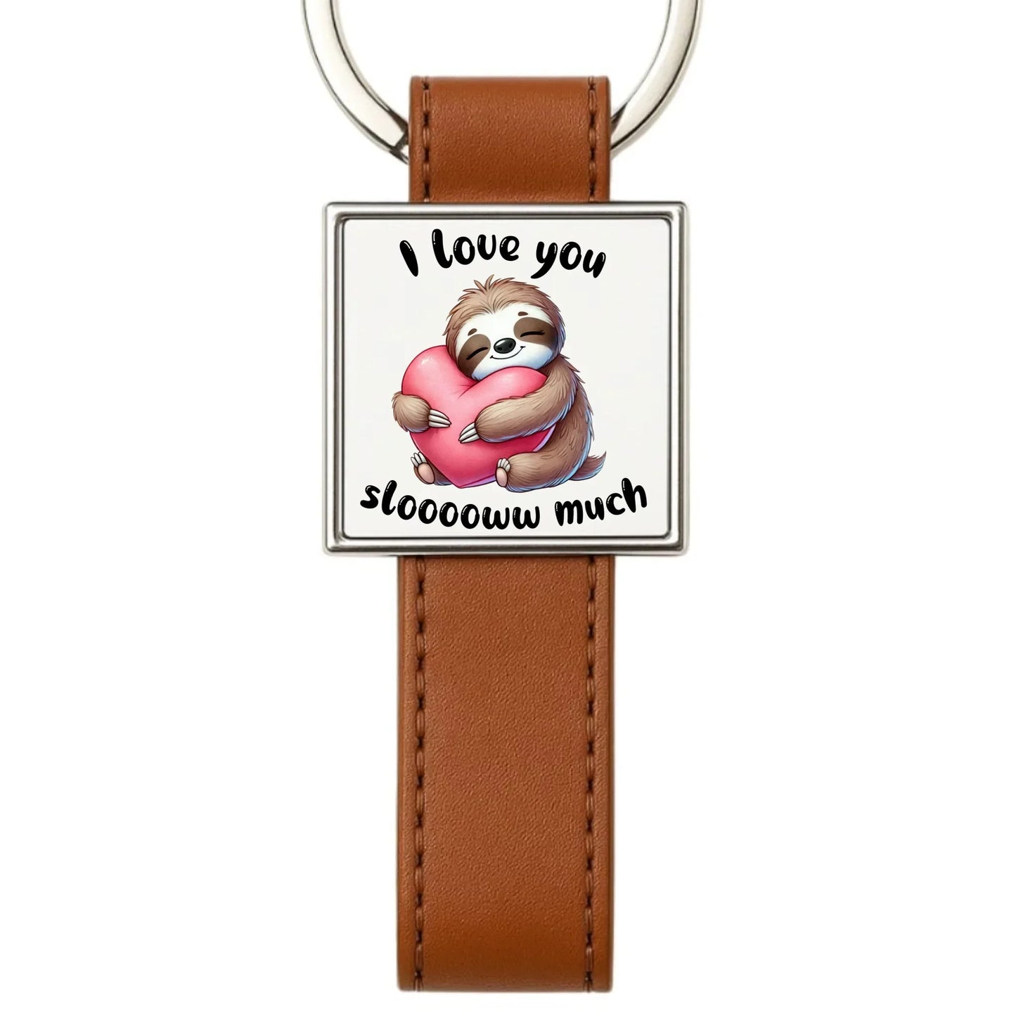 I love you sloow much | Brelok dla par W16 - StoryCups.pl