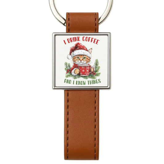 I drink coffee and I know things | Świąteczny brelok BN39 - StoryCups.pl