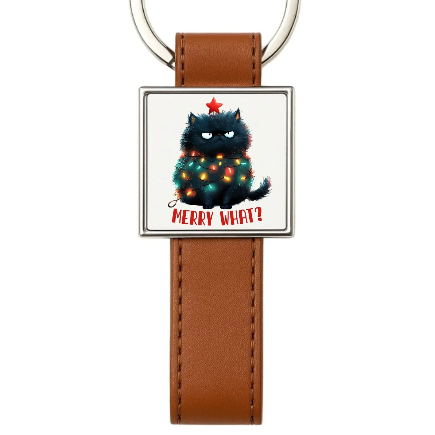 Merry what? | Świąteczny brelok BN37 - StoryCups.pl