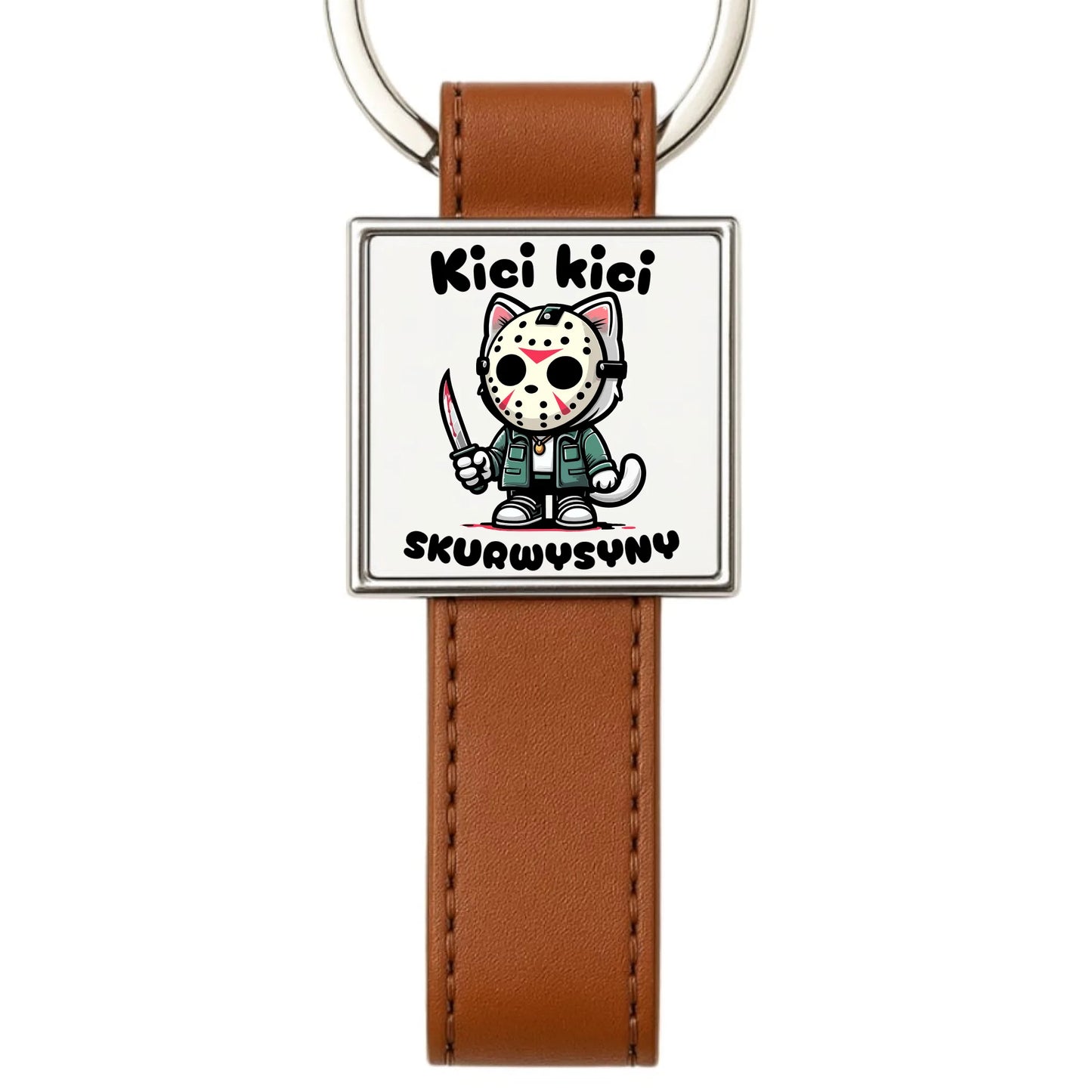 Brelok na Halloween - Kici kici sk*rwysyny - bez cenzury HL28 - StoryCups.pl