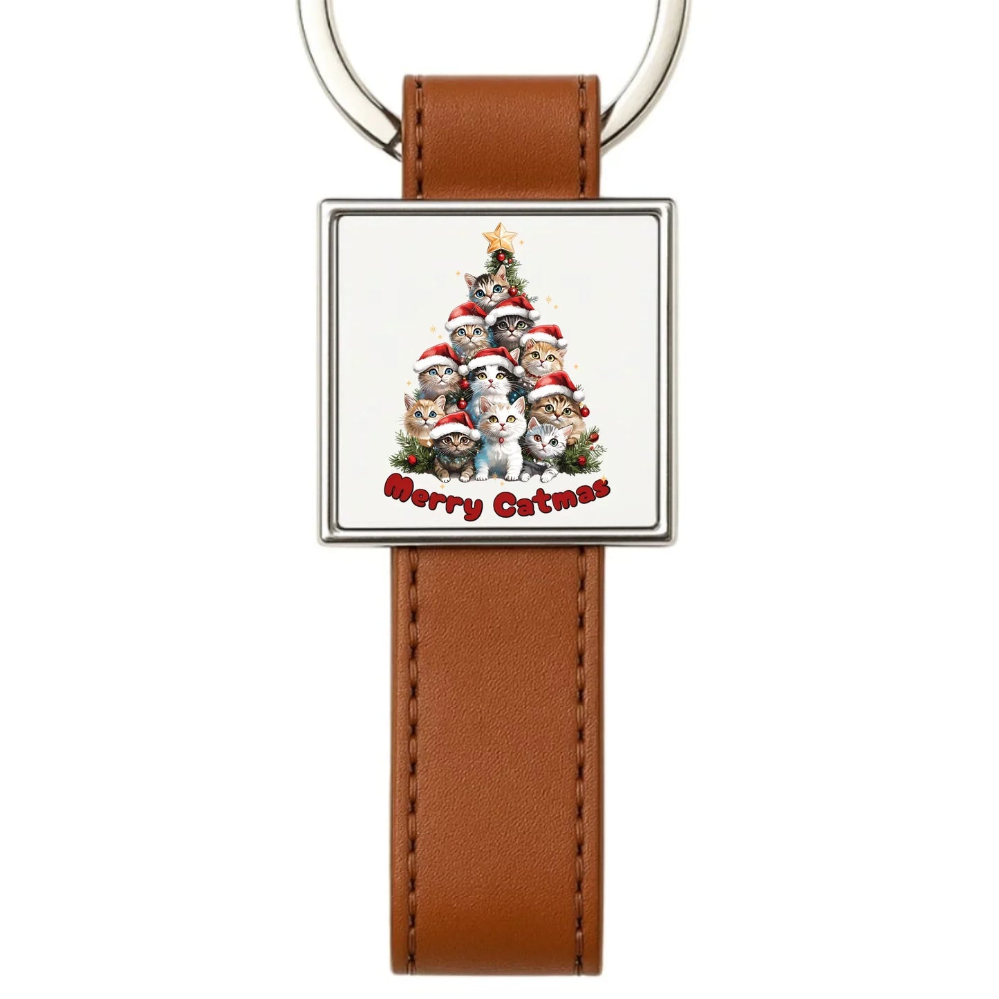 Merry Catmas | Brelok świąteczny BN20 - StoryCups.pl