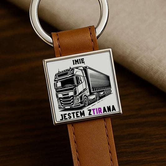 Jestem zTIRana | Brelok dla kierowcy tira ZKT02 - StoryCups.pl