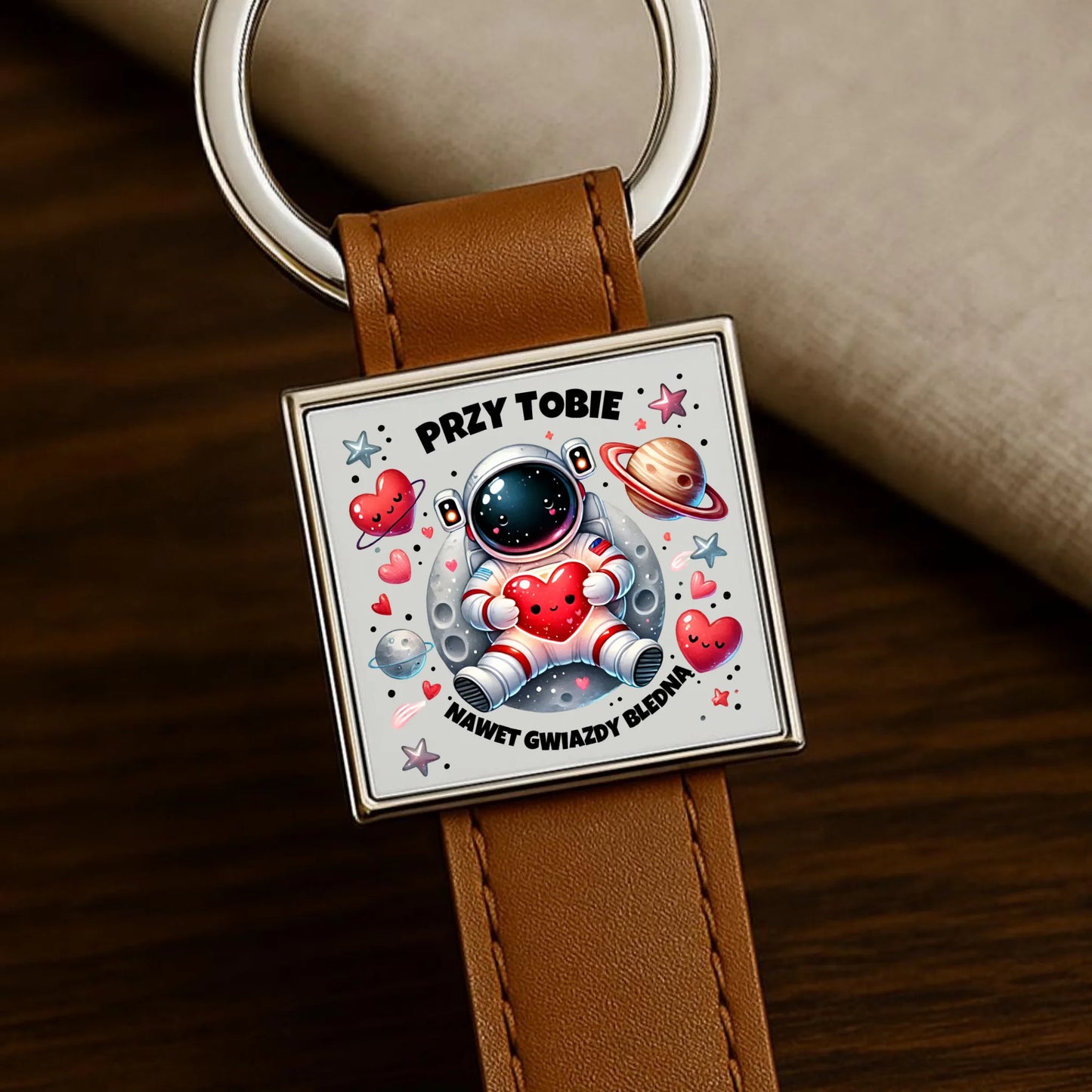 Przy Tobie nawet gwiazdy bledną | Brelok W57 - StoryCups.pl
