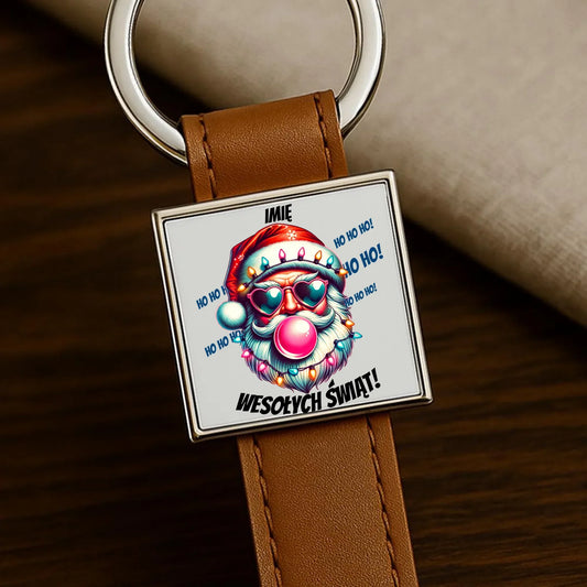 Mikołaj | Świąteczny brelok z imieniem BN17 - StoryCups.pl