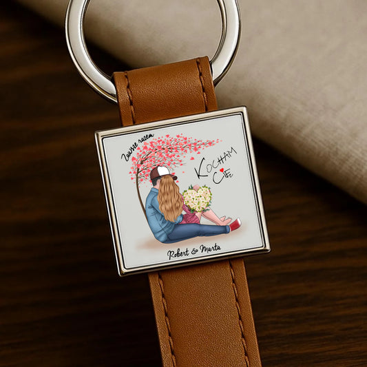 Brelok - prezent dla par - Zawsze razem - personalizowany W04 - StoryCups.pl