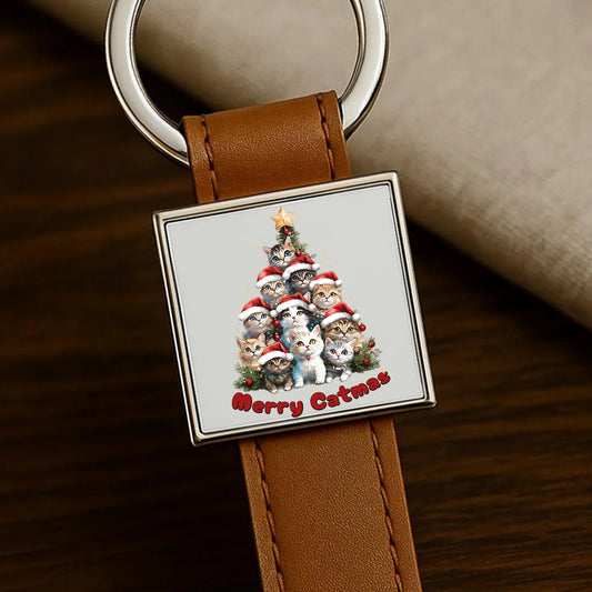 Merry Catmas | Brelok świąteczny BN20 - StoryCups.pl