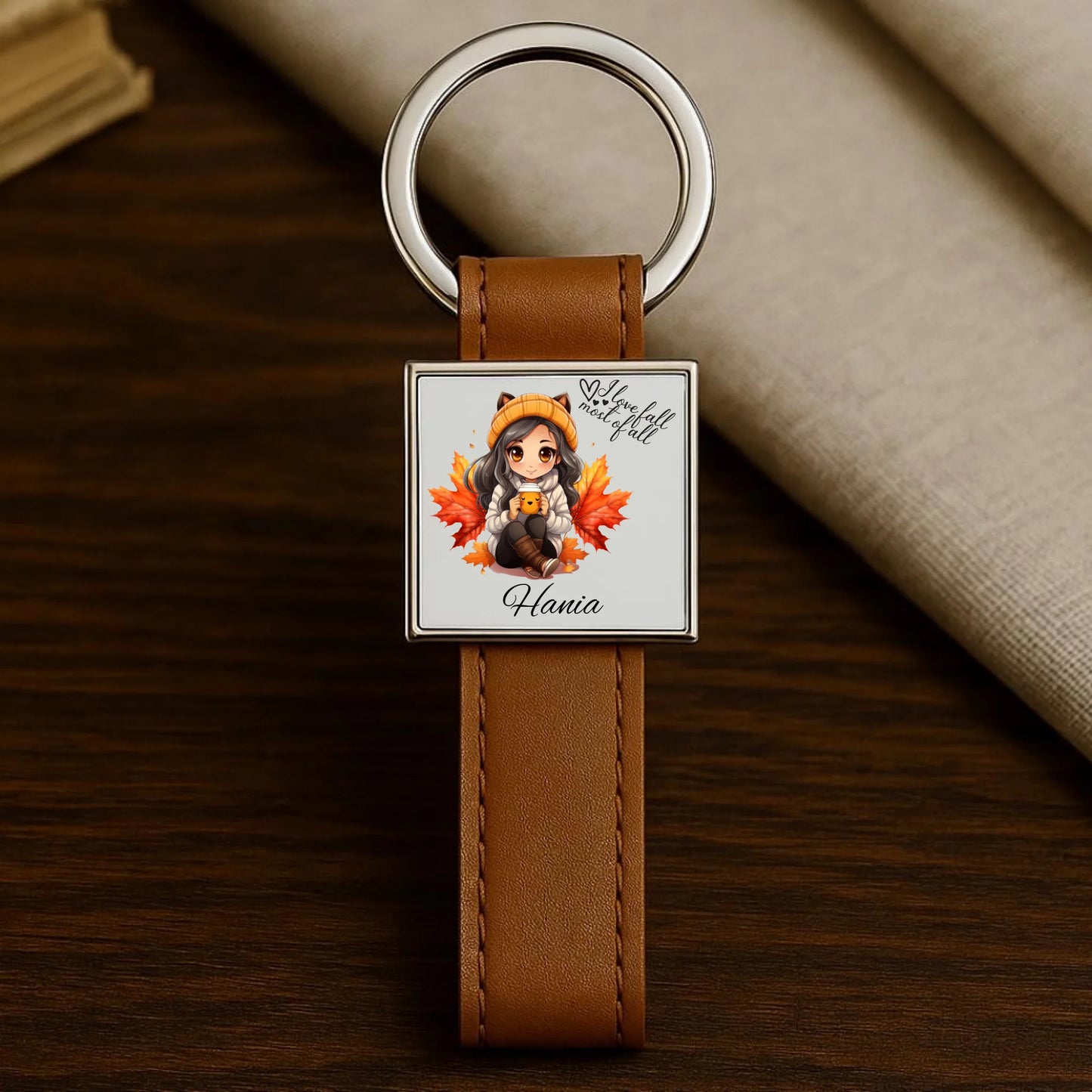 Brelok jesieniara - Anime - personalizowany JS06 - StoryCups.pl