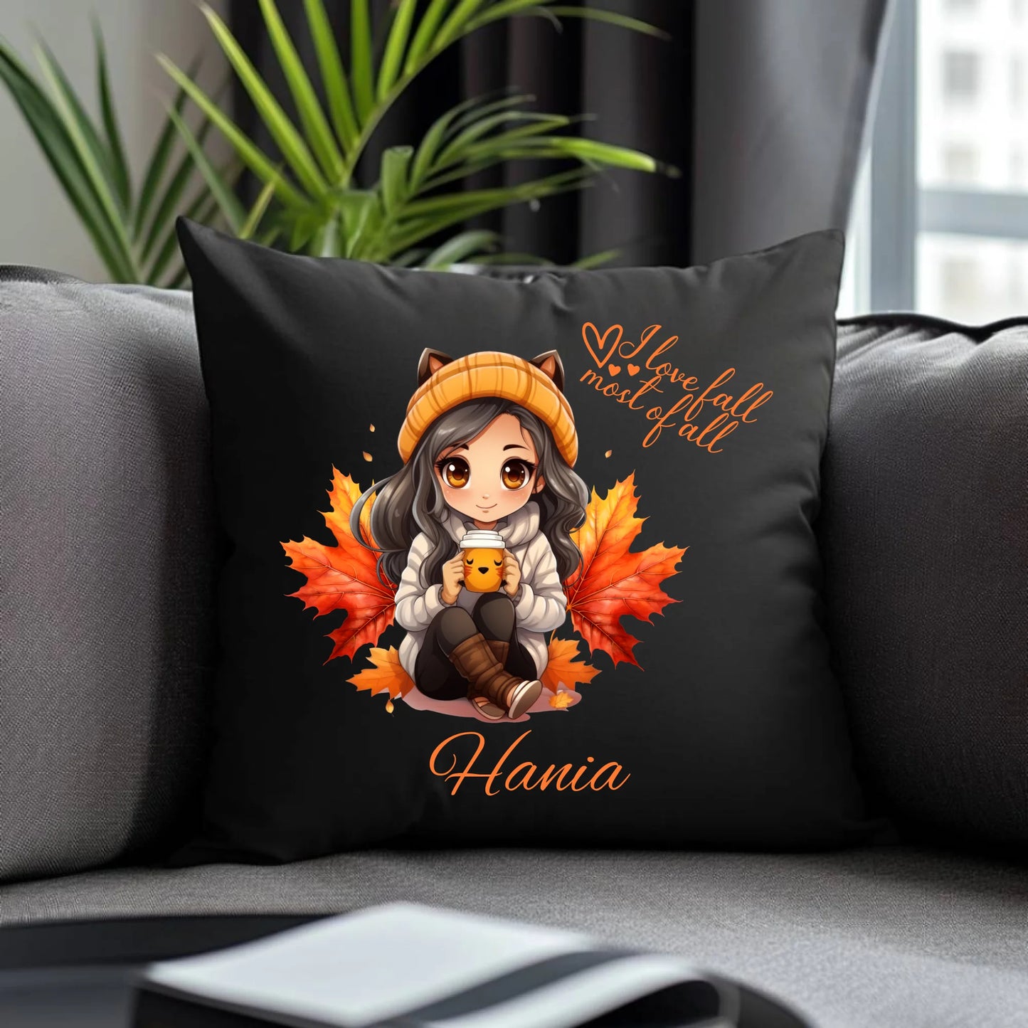 Poduszka dekoracyjna jesieniara - Anime - personalizowana JS06 - StoryCups.pl