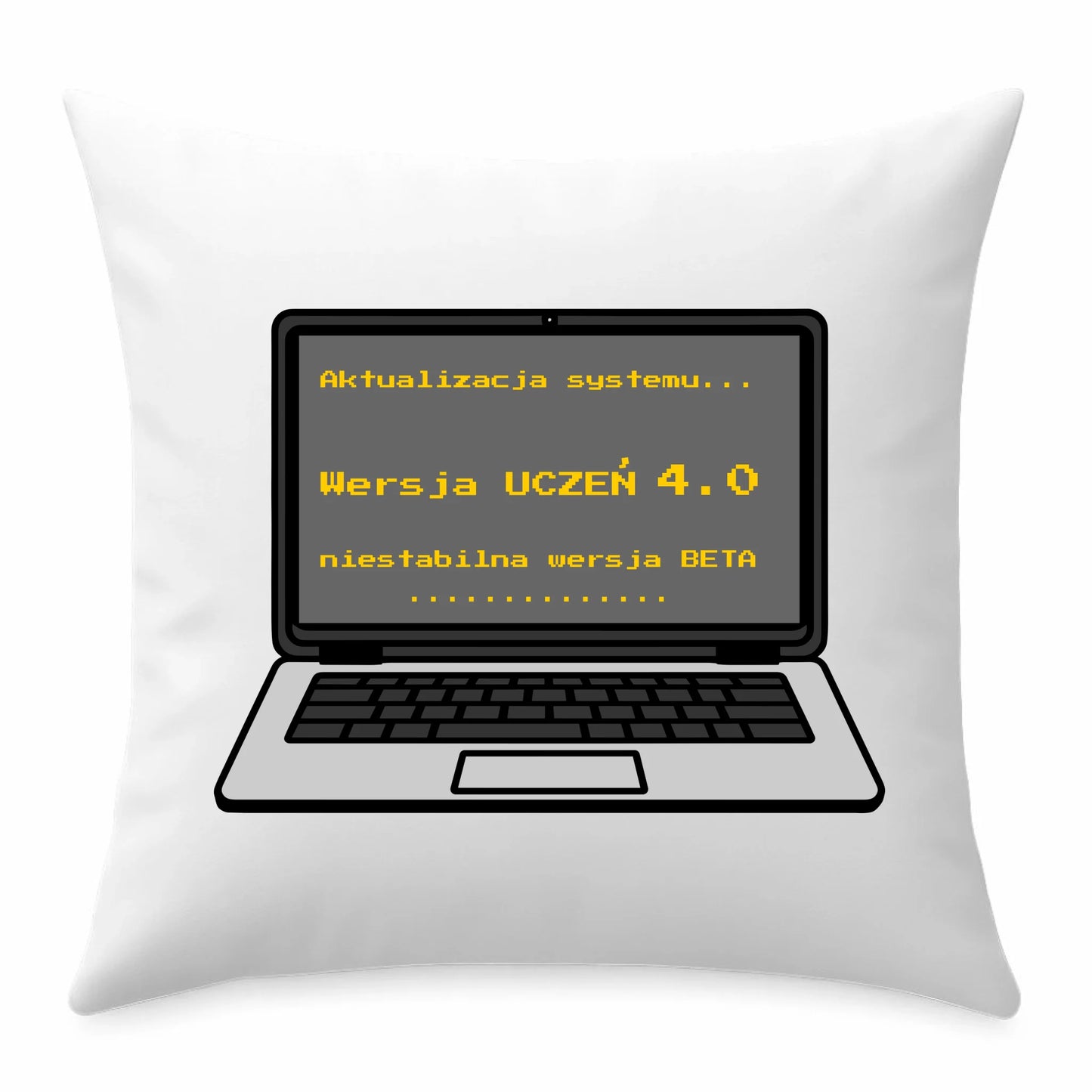 Poduszka dla ucznia - Aktualizacja systemu - powrót do szkoły - personalizowana SZ16 - StoryCups.pl