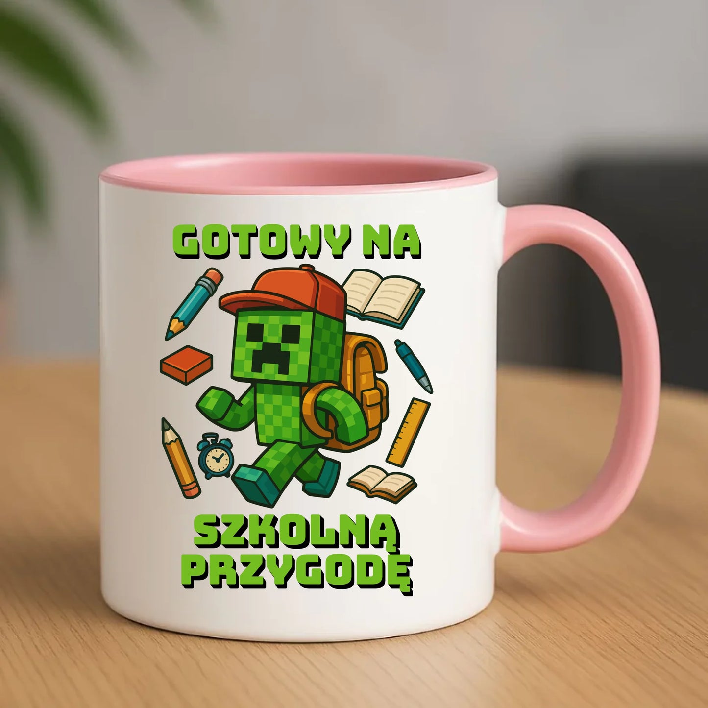 Kubek szkoła - Gotowy na szkołę - gamer do szkoły - SZ13