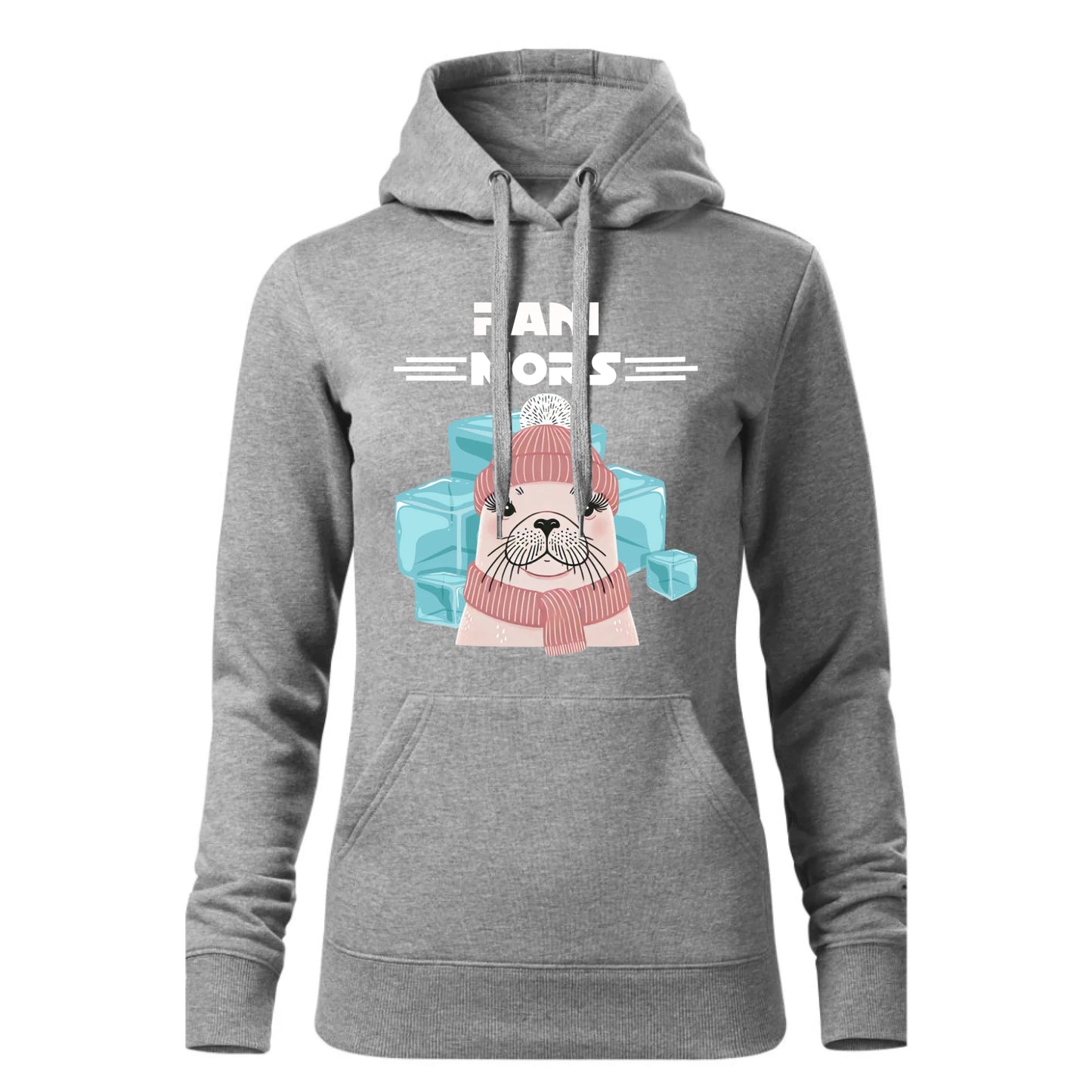 Pani Mors | Bluza damska z kapturem HM16 - StoryCups.pl