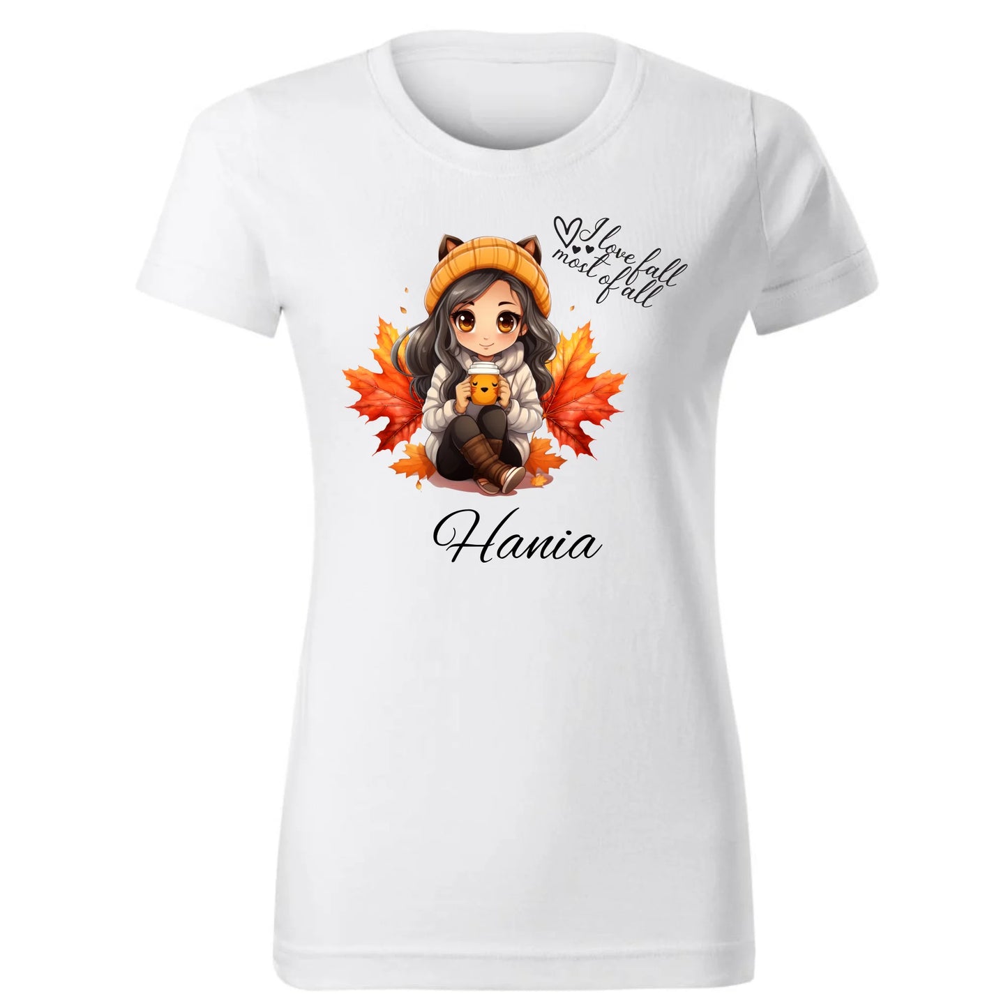 Koszulka damska jesieniara - Anime - personalizowana JS06 - StoryCups.pl