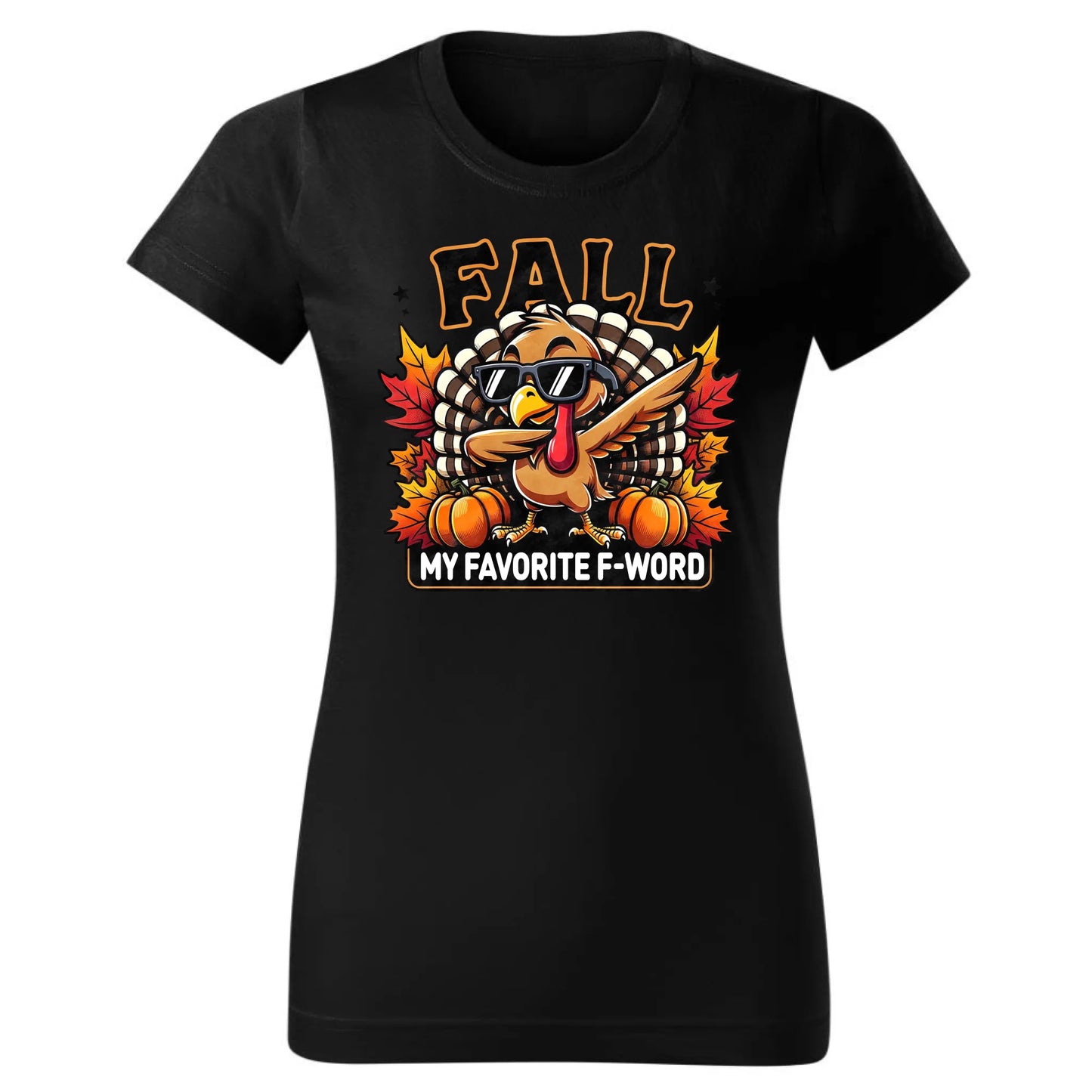Koszulka damska jesieniara - FALL my favorite F-word JS11 - StoryCups.pl