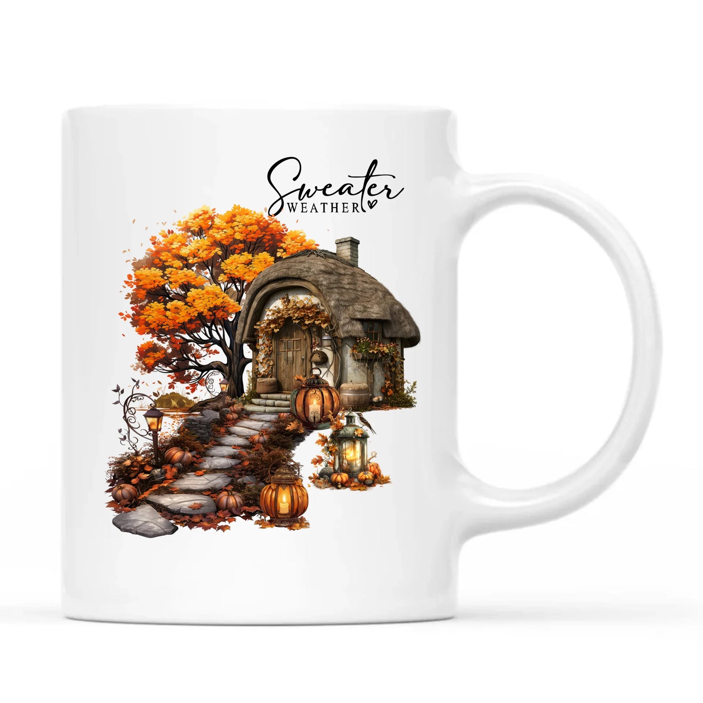 Kubek jesienny - Sweater weather JS15 - StoryCups.pl