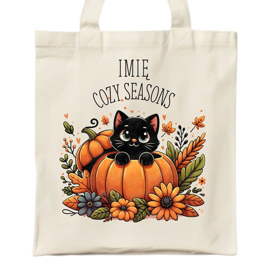 Torba jesieniara - Cozy Seasons - personalizowana JS01 - StoryCups.pl