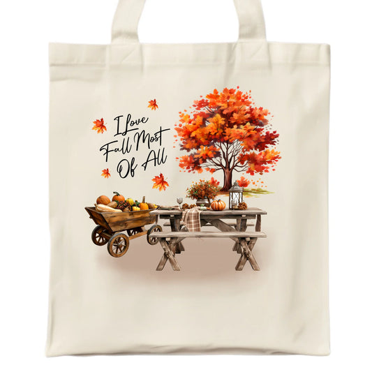 Torba jesieniara - Jesienny piknik z dyniami JS04 - StoryCups.pl