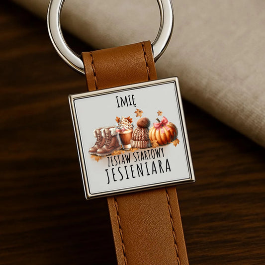 Brelok jesieniara – Zestaw startowy - personalizowany JS05 - StoryCups.pl