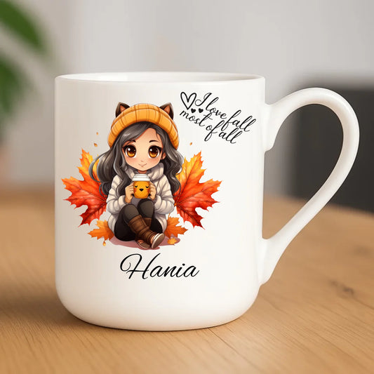 Kubek elegant jesieniara - Anime - personalizowany JS06 - StoryCups.pl