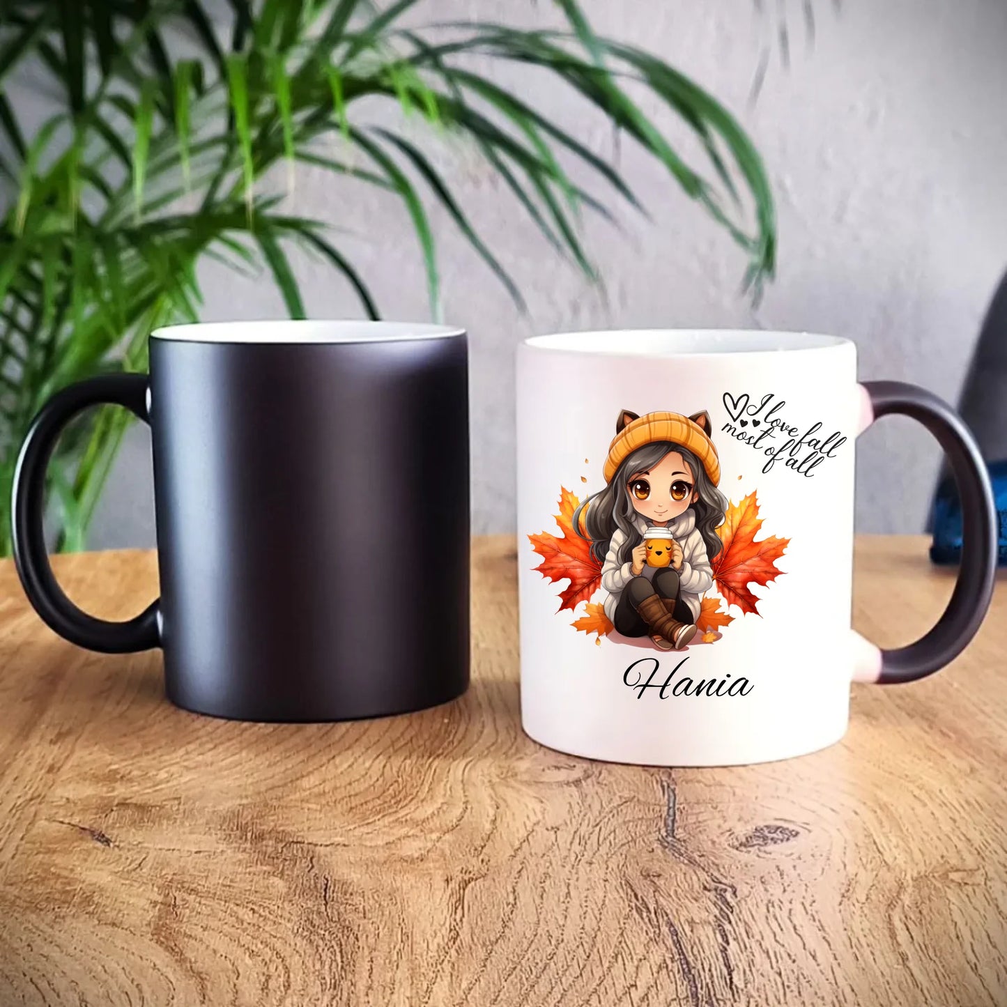 Kubek magiczny jesieniara - Anime - personalizowany JS06 - StoryCups.pl