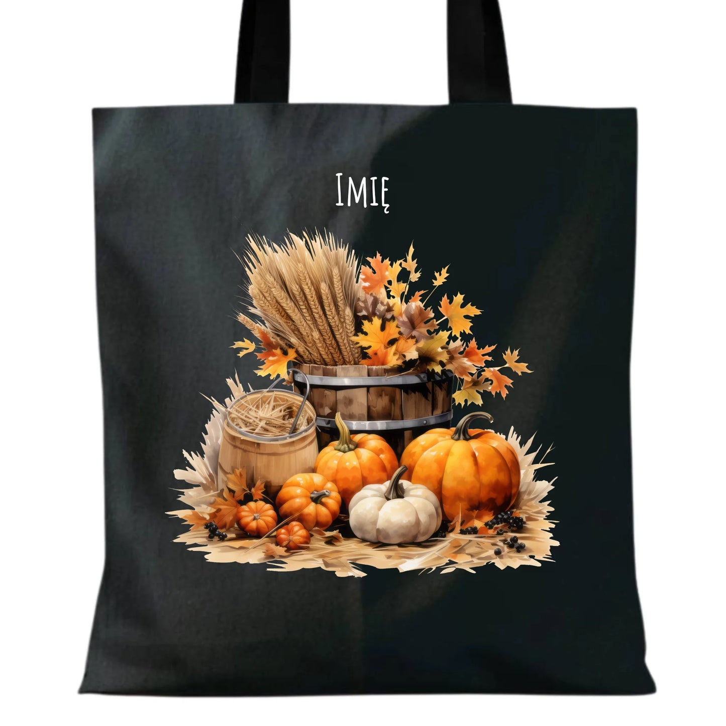 Torba na jesień - Harvest vibes - personalizowana JS09 - StoryCups.pl